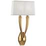 Hudson Valley Erie 21" High Aged Brass Dual Wall Sconce