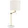 Hudson Valley Essex Aged Brass Swing Arm Table Lamp