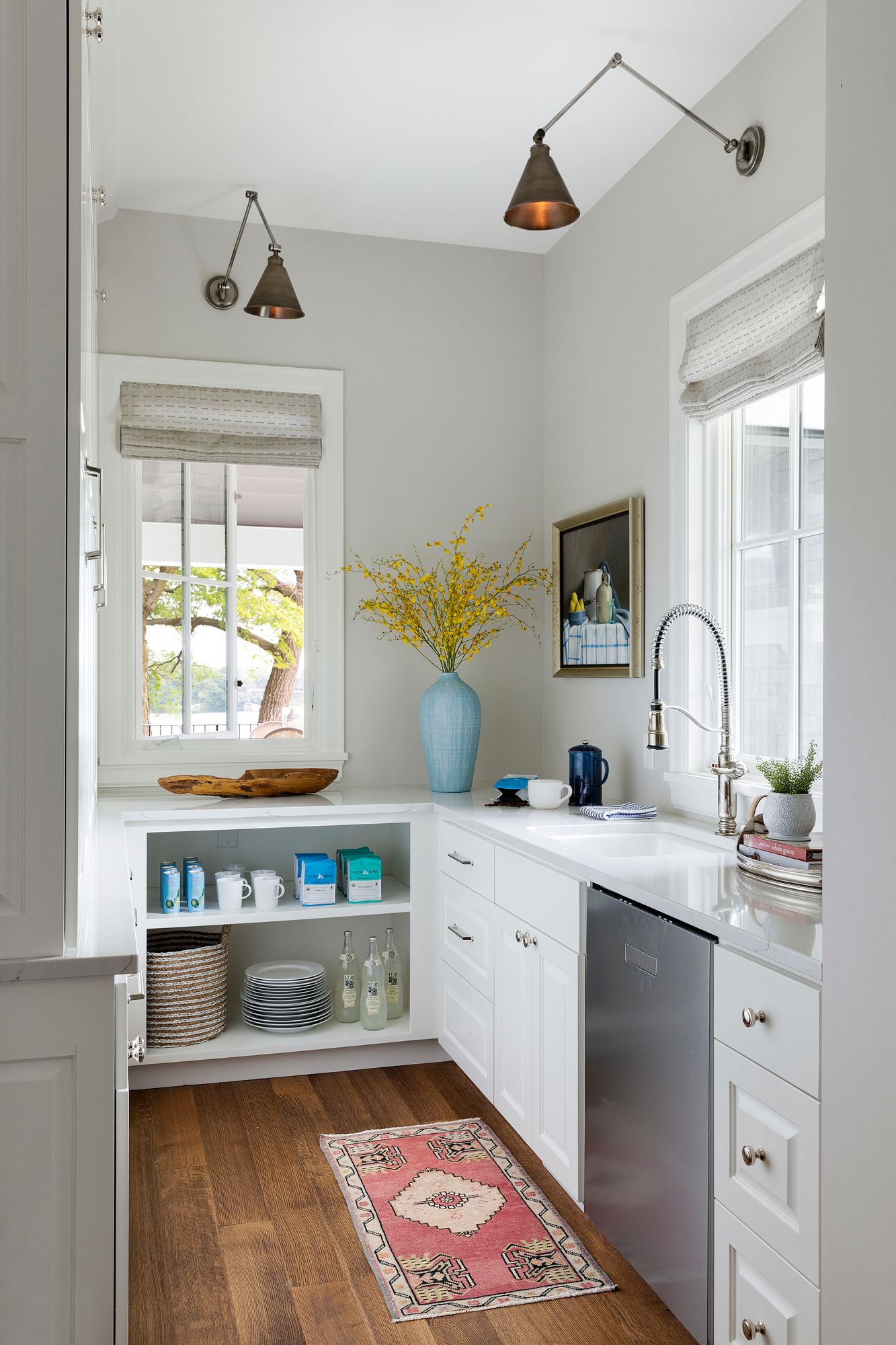 Image 5 Hudson Valley Exeter Old Bronze Swing Arm Wall Light more views