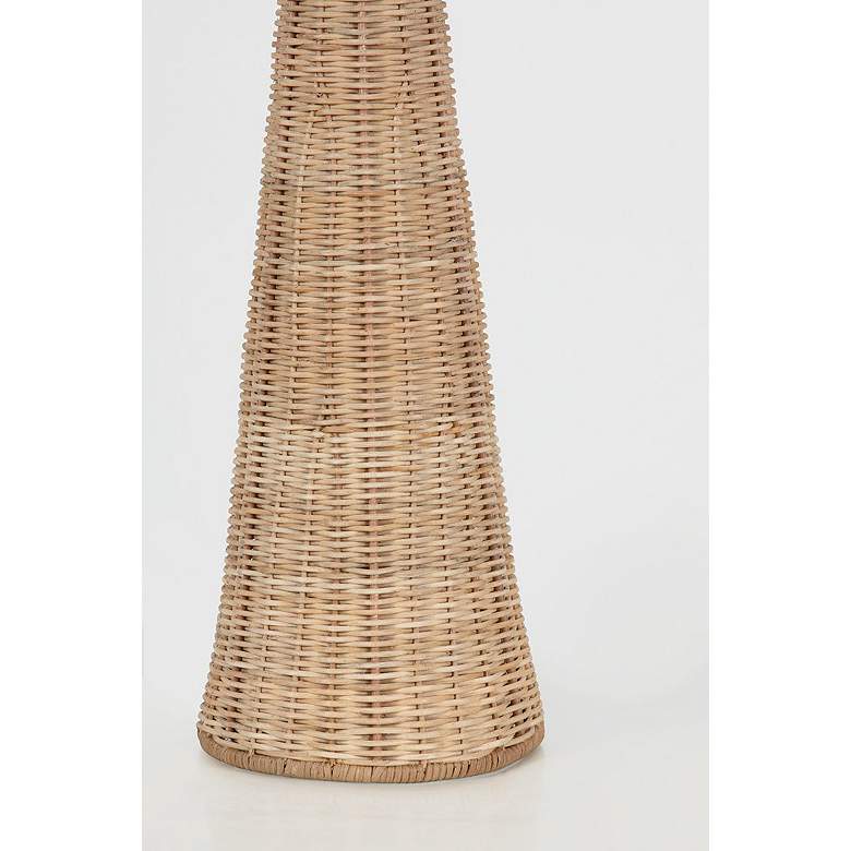 Image 3 Hudson Valley Fair Haven 36 1/2" High Modern Rattan Table Lamp more views