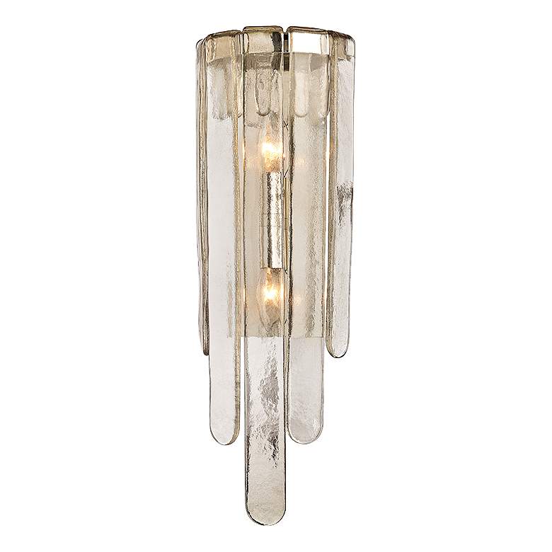 Image 2 Hudson Valley Fenwater 23 1/2 inchH Polished Nickel Wall Sconce
