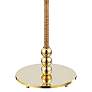 3_Hudson Valley Flare 62 1/4" High Contemporary Aged Brass Floor Lamp more views