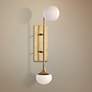 Hudson Valley Fleming 22 1/2"H Aged Brass 2-LED Wall Sconce