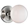 Hudson Valley Fleming 5"H Polished Nickel LED Wall Sconce