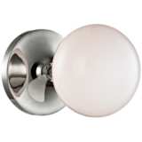 Hudson Valley Fleming 5&quot;H Polished Nickel LED Wall Sconce