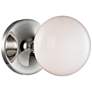 1_Hudson Valley Fleming 5"H Polished Nickel LED Wall Sconce