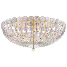 Hudson Valley Floral Park 21In 6 Light Flush Mount Hudson Valley Floral Park 21In 6 Light Flush Mount