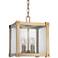 Hudson Valley Forsyth 12 1/4" Wide Aged Brass Mini Pendant