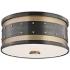 Hudson Valley Gaines 12" Wide Old Bronze Ceiling Light