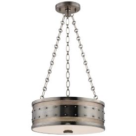 Hudson Valley Gaines 16" Wide Historic Nickel Pendant Light Hudson Valley Gaines 16" Wide Historic Nickel Pendant Light