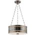Hudson Valley Gaines 16" Wide Historic Nickel Pendant Light