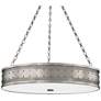 Hudson Valley Gaines 30" Wide Historic Nickel Pendant Light