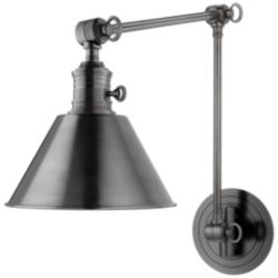 Hudson Valley Garden City 8In Brass 1 Light Wall Sconce