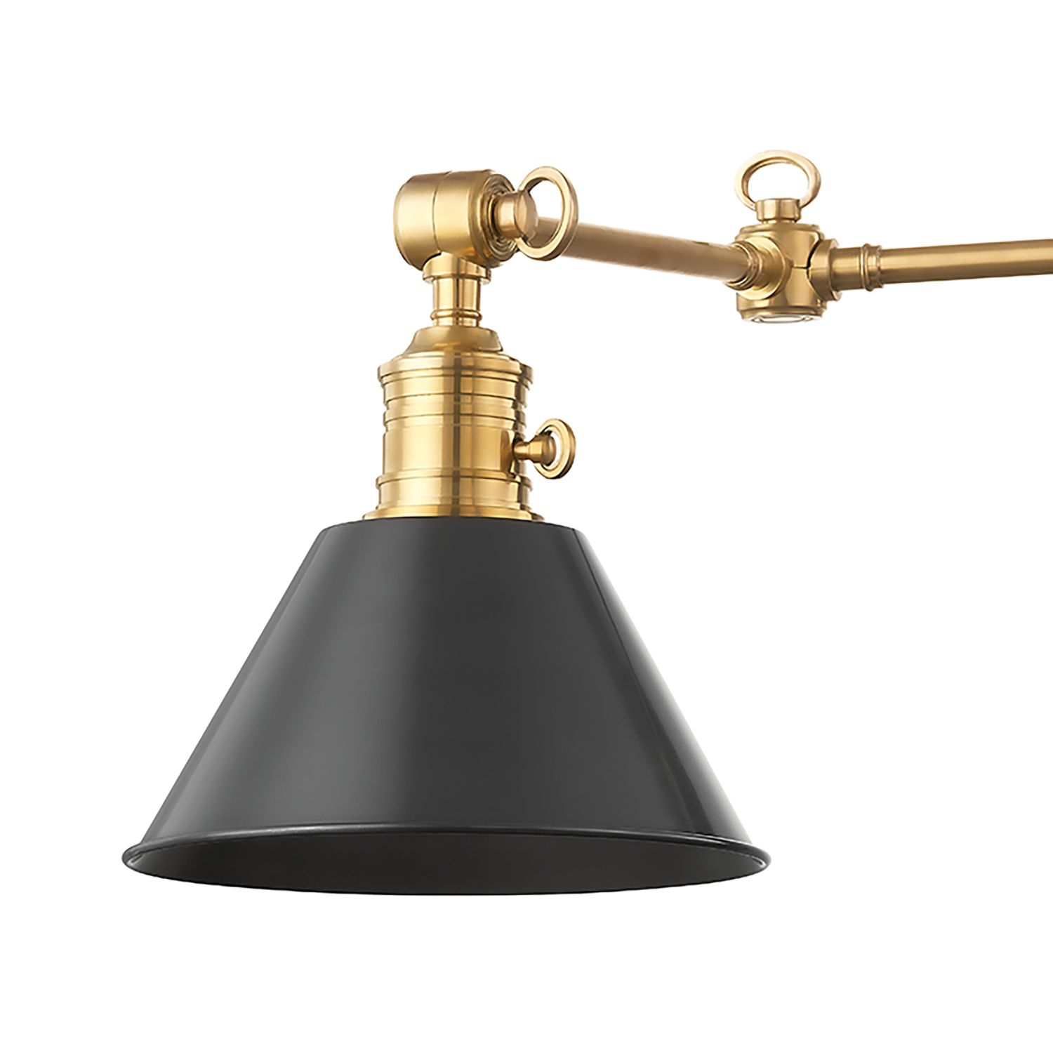 Image 2 Hudson Valley Garden City Single Light Adjustable Arm Wall Light more views