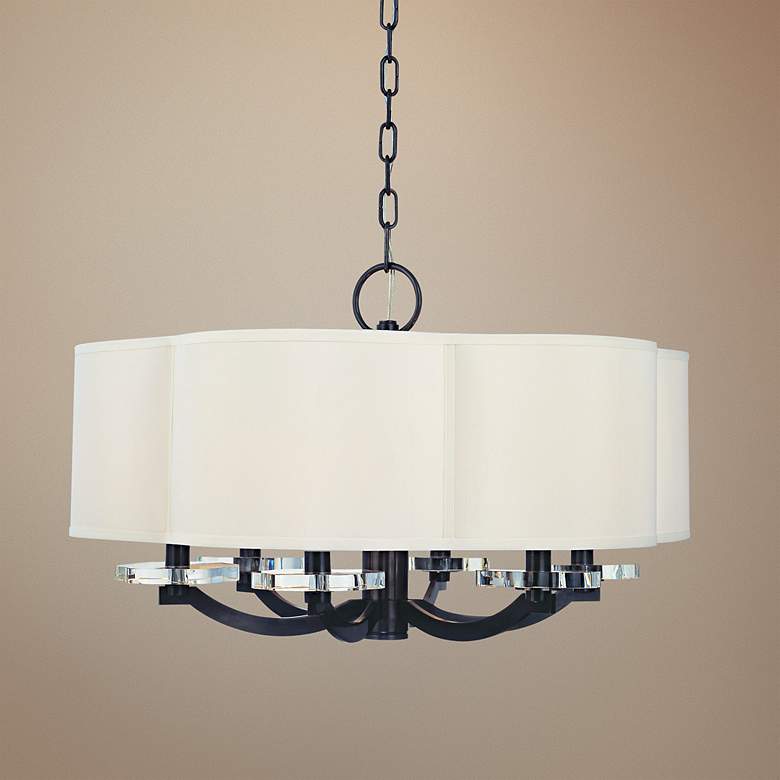 Image 1 Hudson Valley Garrison 26" Wide Old Bronze Chandelier