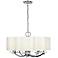 Hudson Valley Garrison 32" Wide Polished Nickel Chandelier