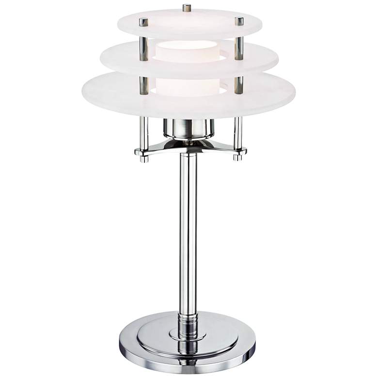 Image 1 Hudson Valley Gatsby Polished Nickel LED Accent Table Lamp