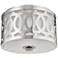 Hudson Valley Genesee 10" Wide Polished Nickel Ceiling Light