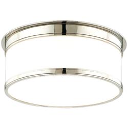 Hudson Valley Geneva 12 1/4" Wide Polished Ceiling Light