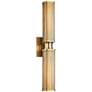 Hudson Valley Gibbs 22 1/4" High Aged Brass Wall Sconce