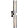 Hudson Valley Gibbs 22 1/4"H Polished Nickel Wall Sconce