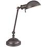 Hudson Valley Girard Old Bronze Desk Lamp