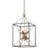 Hudson Valley Glendale 24 3/4" High Aged Brass Modern Pendant Light