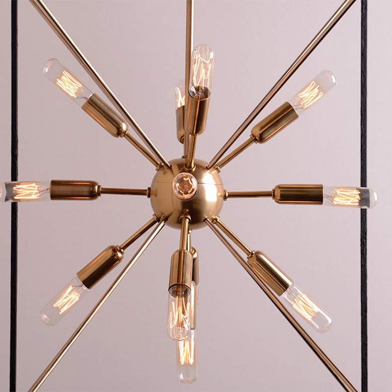 Image 5 Hudson Valley Glendale 30" Polished Nickel Pendant Light more views