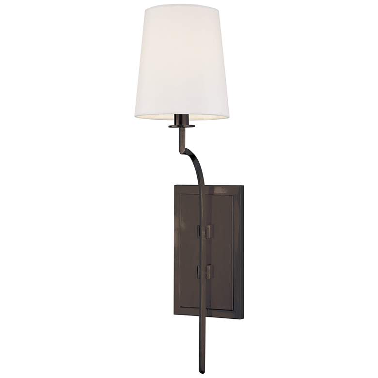 Image 1 Hudson Valley Glenford 22" High 1-Light Old Bronze Wall Sconce