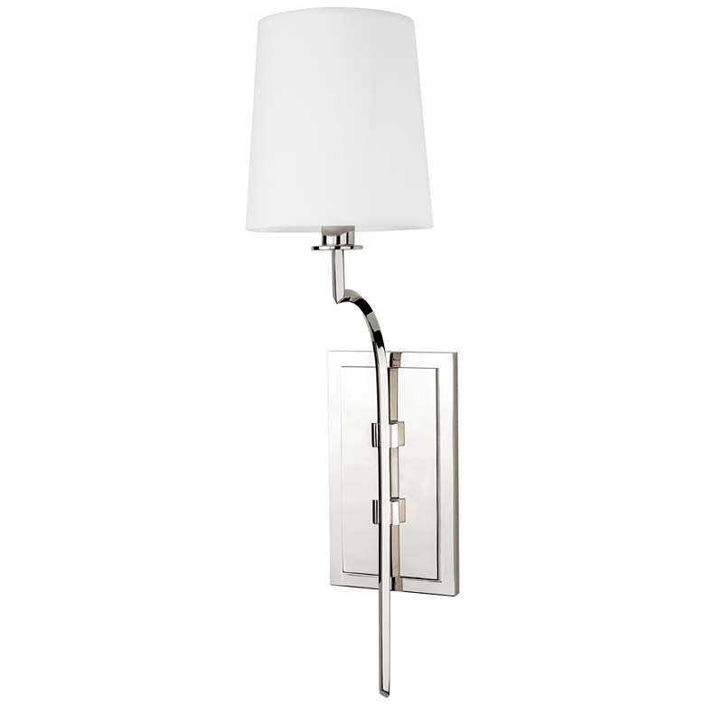 Image 1 Hudson Valley Glenford 22" High 1-Light Polished Nickel Wall Sconce