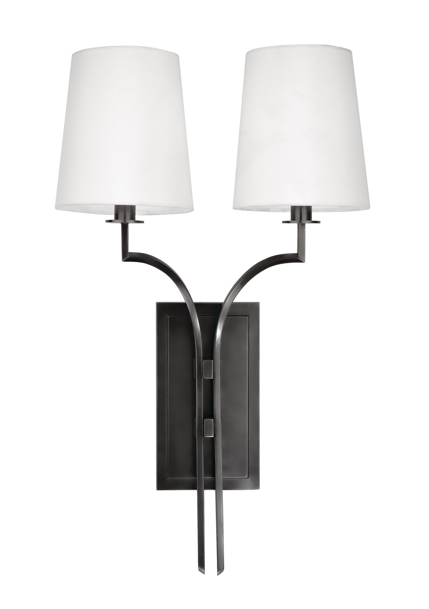 Image 3 Hudson Valley Glenford 22" High 2-Light Modern Old Bronze Wall Sconce more views