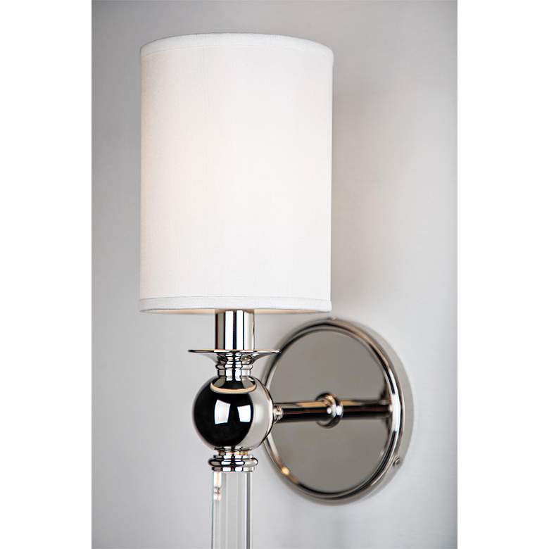 Image 2 Hudson Valley Gordon 22 1/4"H Polished Nickel Wall Sconce more views