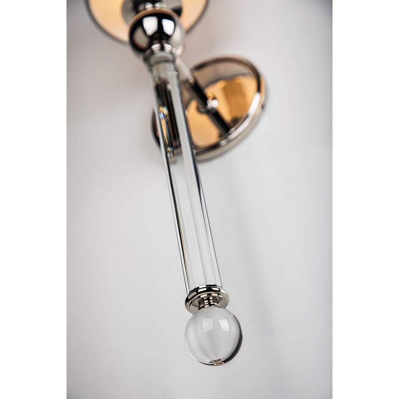 Image 3 Hudson Valley Gordon 22 1/4"H Polished Nickel Wall Sconce more views