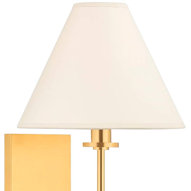 Image 2 Hudson Valley Graham 18 3/4" High Aged Brass Wall Sconce more views