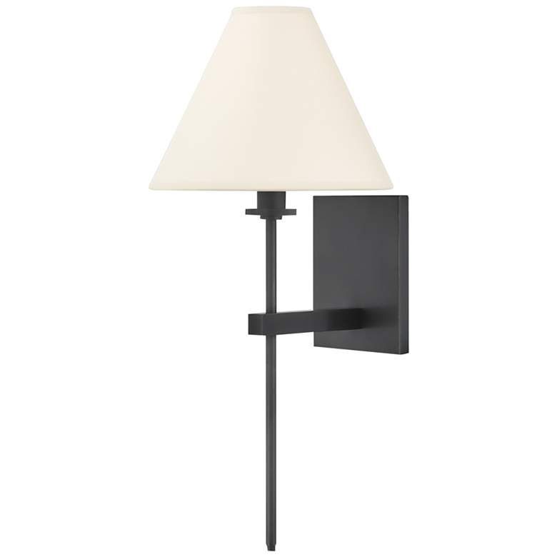 Image 3 Hudson Valley Graham 18 3/4" High Oil Bronze Wall Sconce more views