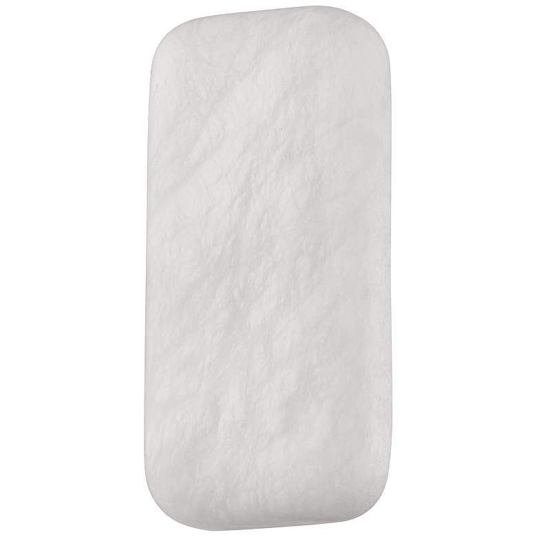 Image 3 Hudson Valley Grand Central 10 3/4" High Alabaster Glass LED Sconce more views