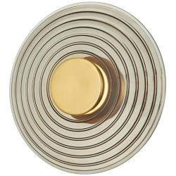 Hudson Valley Griston 12" Wide Aged Brass 1 Light LED Wall Sconce