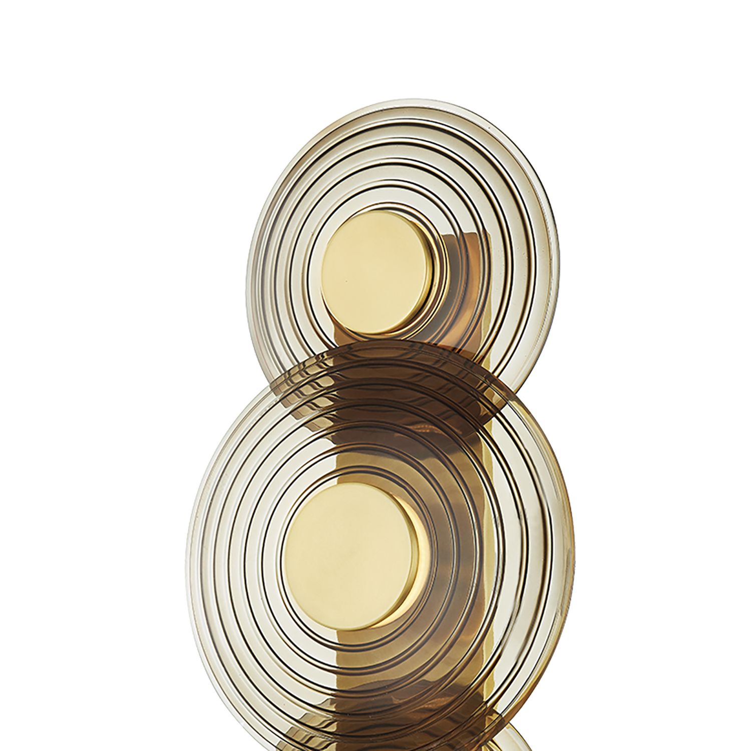 Image 2 Hudson Valley Griston 12" Wide Aged Brass 3 Light LED Wall Sconce more views