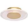 Hudson Valley Guthrie 9" High Aged Brass LED Wall Sconce