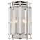 Hudson Valley Haddon 15 1/2"H Polished Nickel Wall Sconce