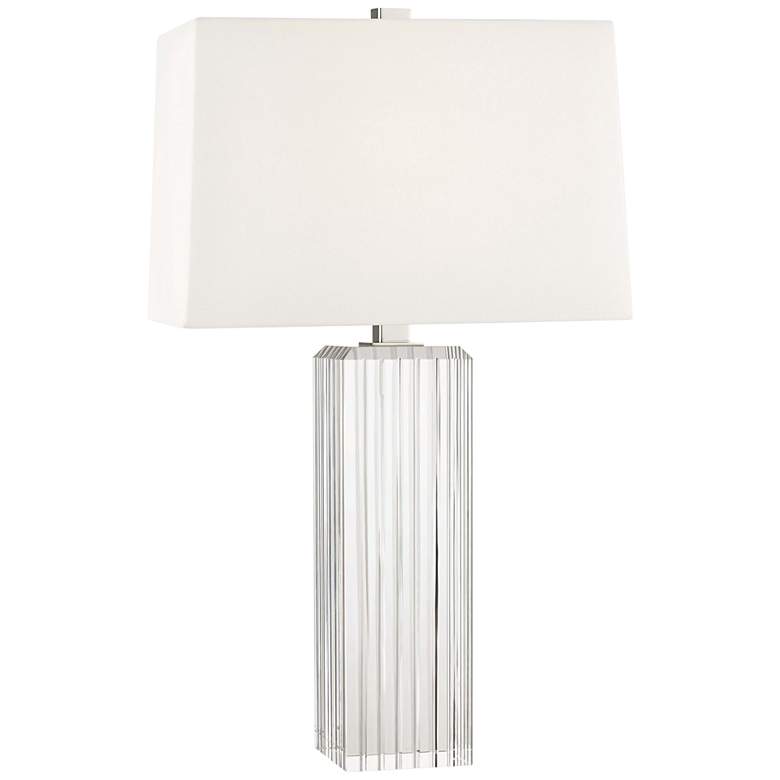 Image 1 Hudson Valley Hague Clear Crystal Table Lamp