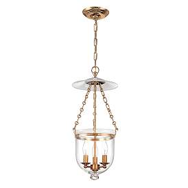 Image1 of Hudson Valley Hampton 10.25In Steel 3 Light Pendant