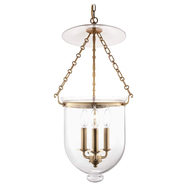 Image 1 Hudson Valley Hampton 12In Steel 3 Light Pendant