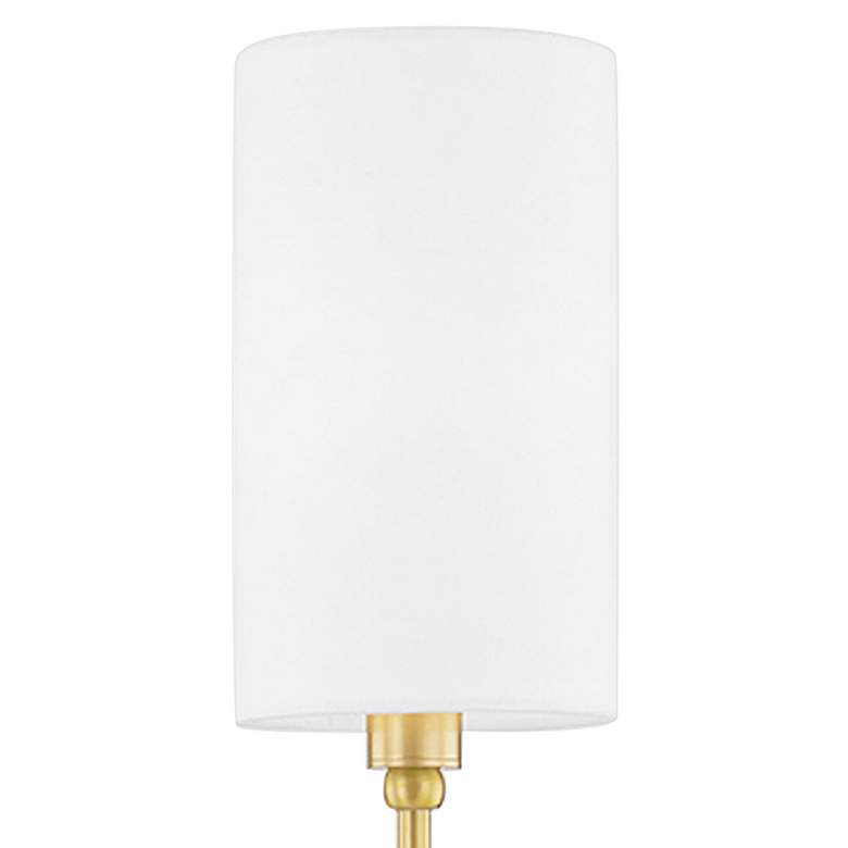 Image 2 Hudson Valley Harlem 24" High Aged Brass Wall Sconce more views