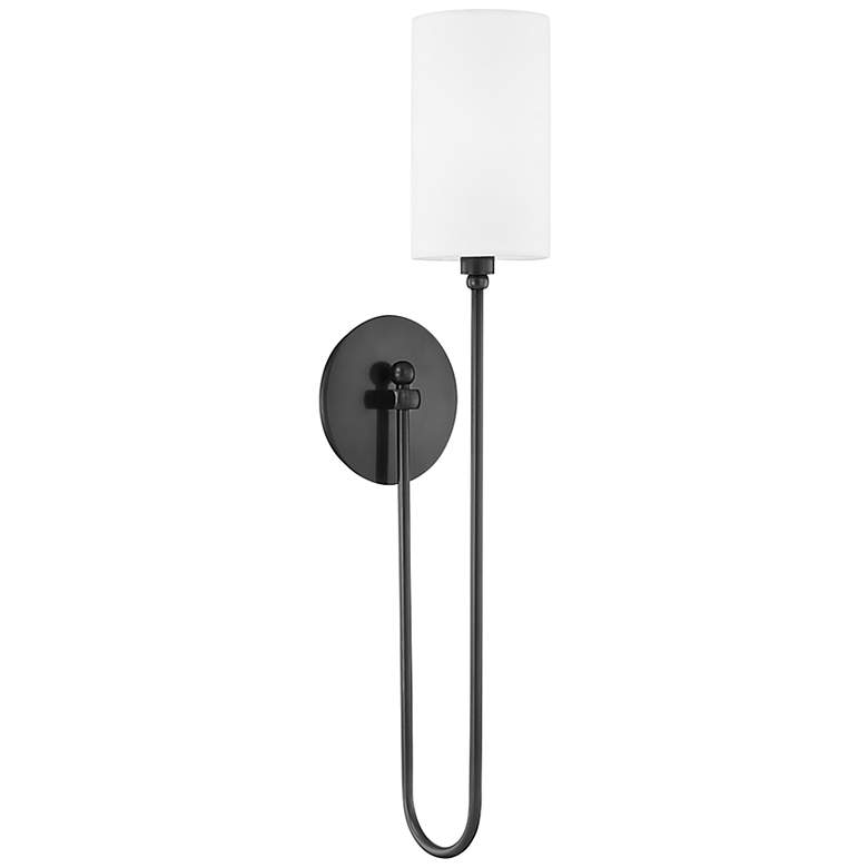 Image 1 Hudson Valley Harlem 24" High Oil-Rubbed Bronze Wall Sconce