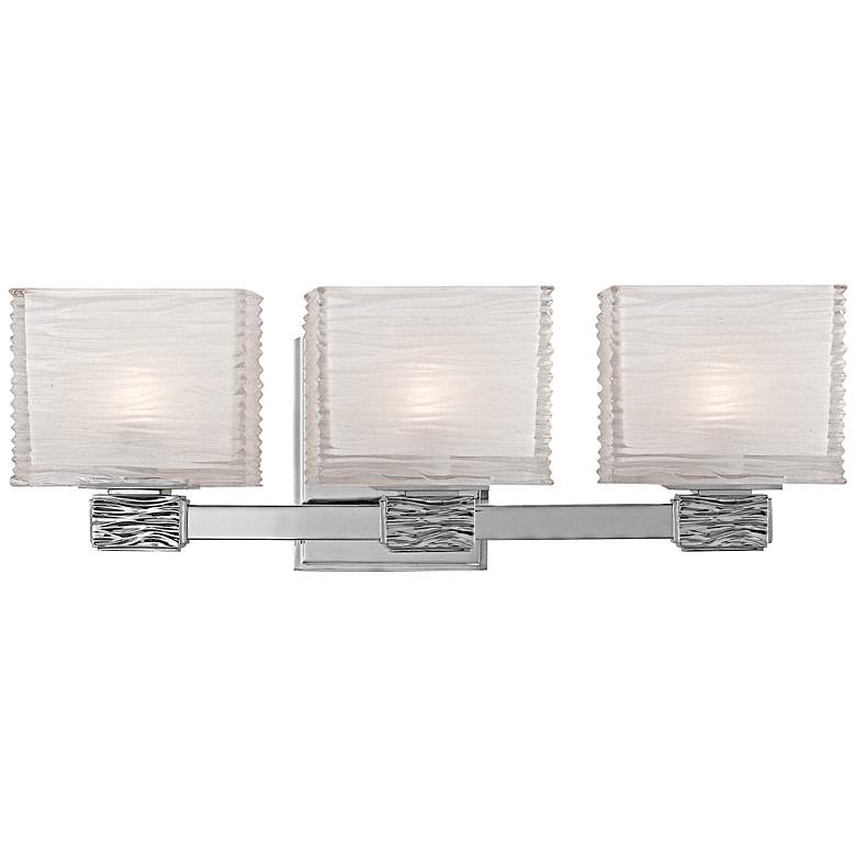 Image 1 Hudson Valley Hartsdale 19"W Polished Nickel Bath Light