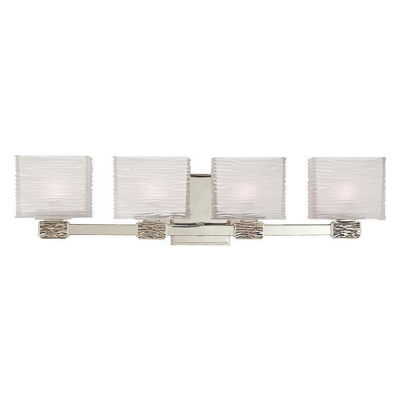 Image 1 Hudson Valley Hartsdale 26" Wide Satin Nickel Bath Light