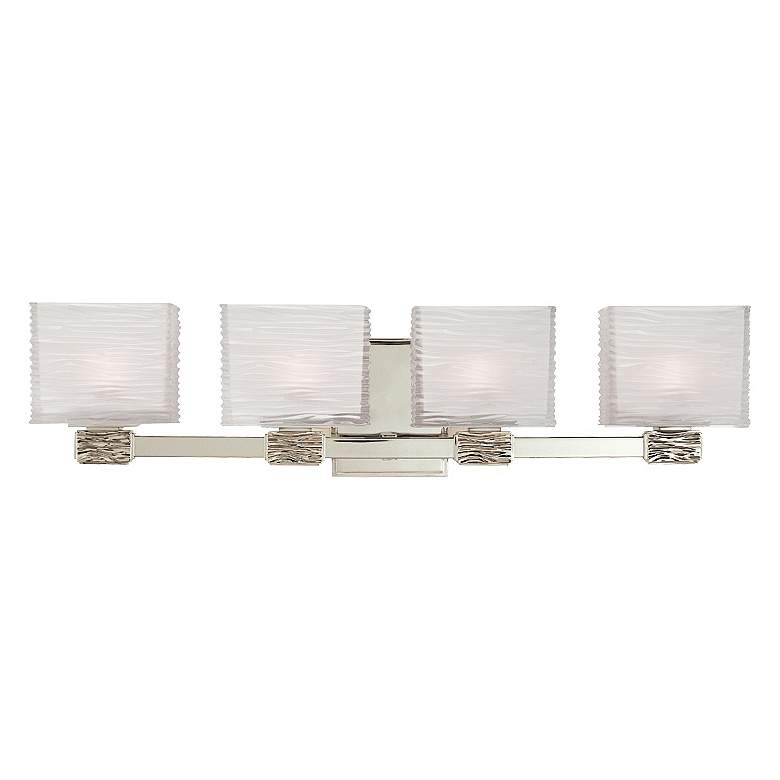 Image 1 Hudson Valley Hartsdale 26 inch Wide Satin Nickel Bath Light