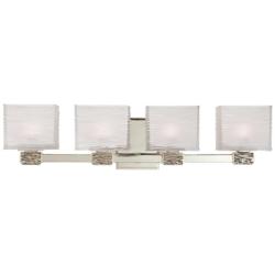 Hudson Valley Hartsdale 26" Wide Satin Nickel Bath Light