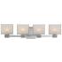 Hudson Valley Hartsdale 26"W Polished Nickel Bath Light